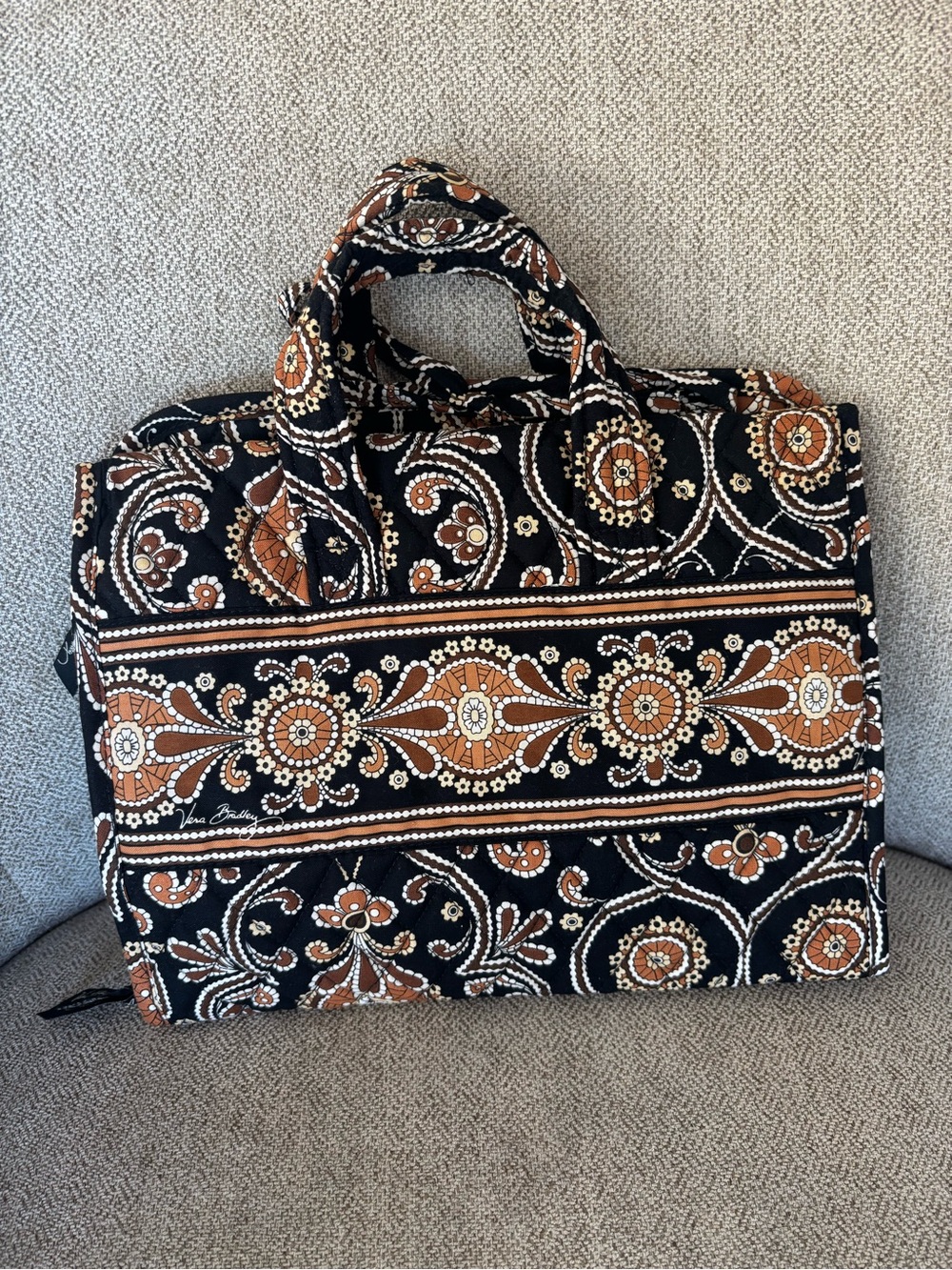 NWOT Vera Bradley Foldable Makeup Bag Cosmetic Organizer